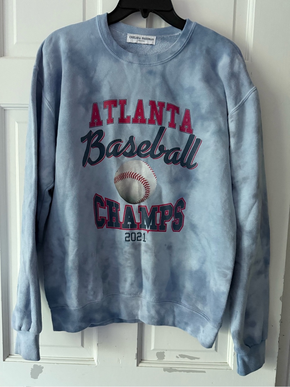 Chelsea Freeman Collection Atlanta Baseball Champs Crewneck 2021 Sweatshirt